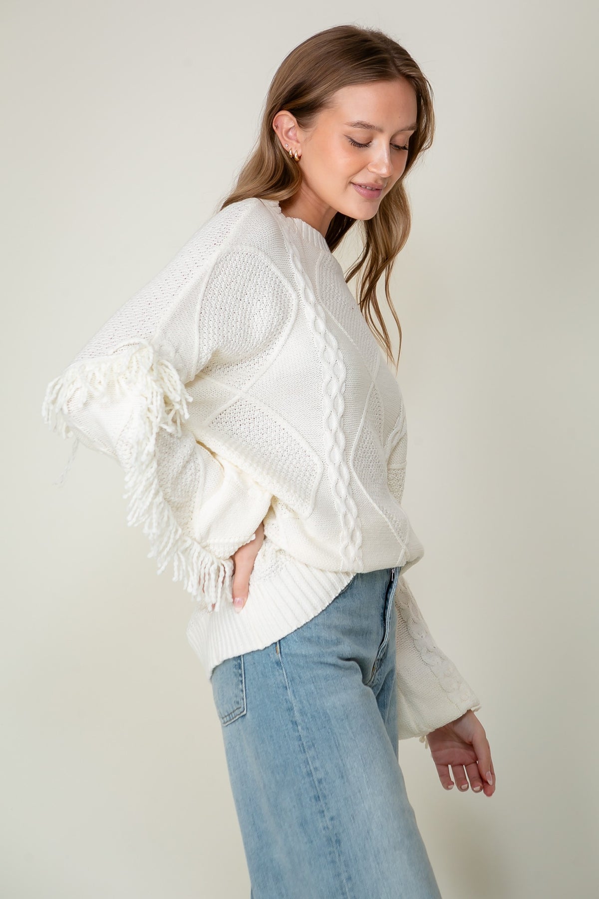 Shelby Fringe Sweater
