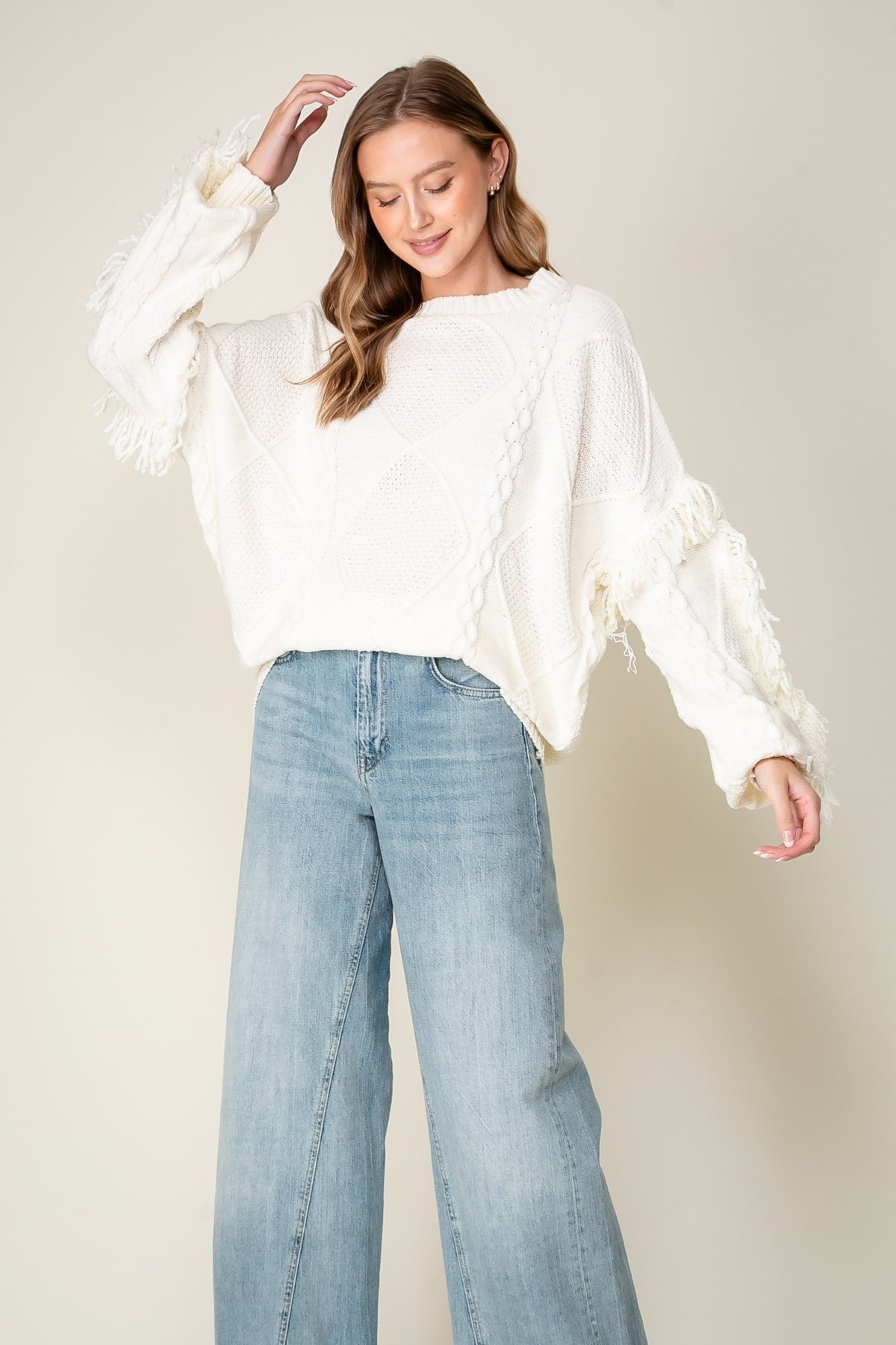 Shelby Fringe Sweater