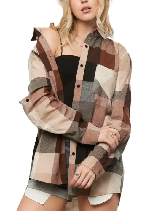 Marcia Plaid Shirt