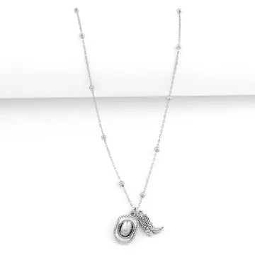 Cowboy Hat and Boot Necklace