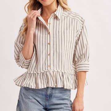 Cecilia Striped Top