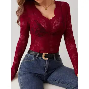 Jayden Lace Top