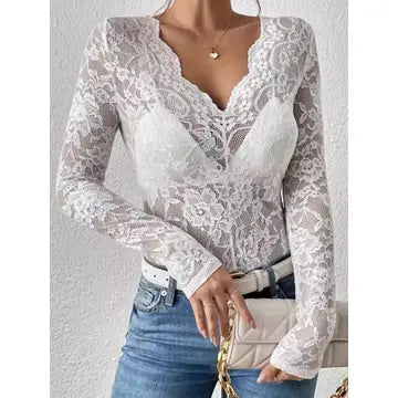 Jayden Lace Top