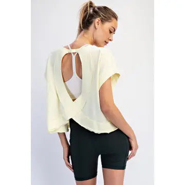 Sophie Open Back Top