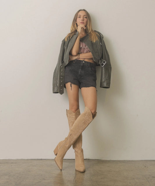 Dallas Knee High Cowboy Boots