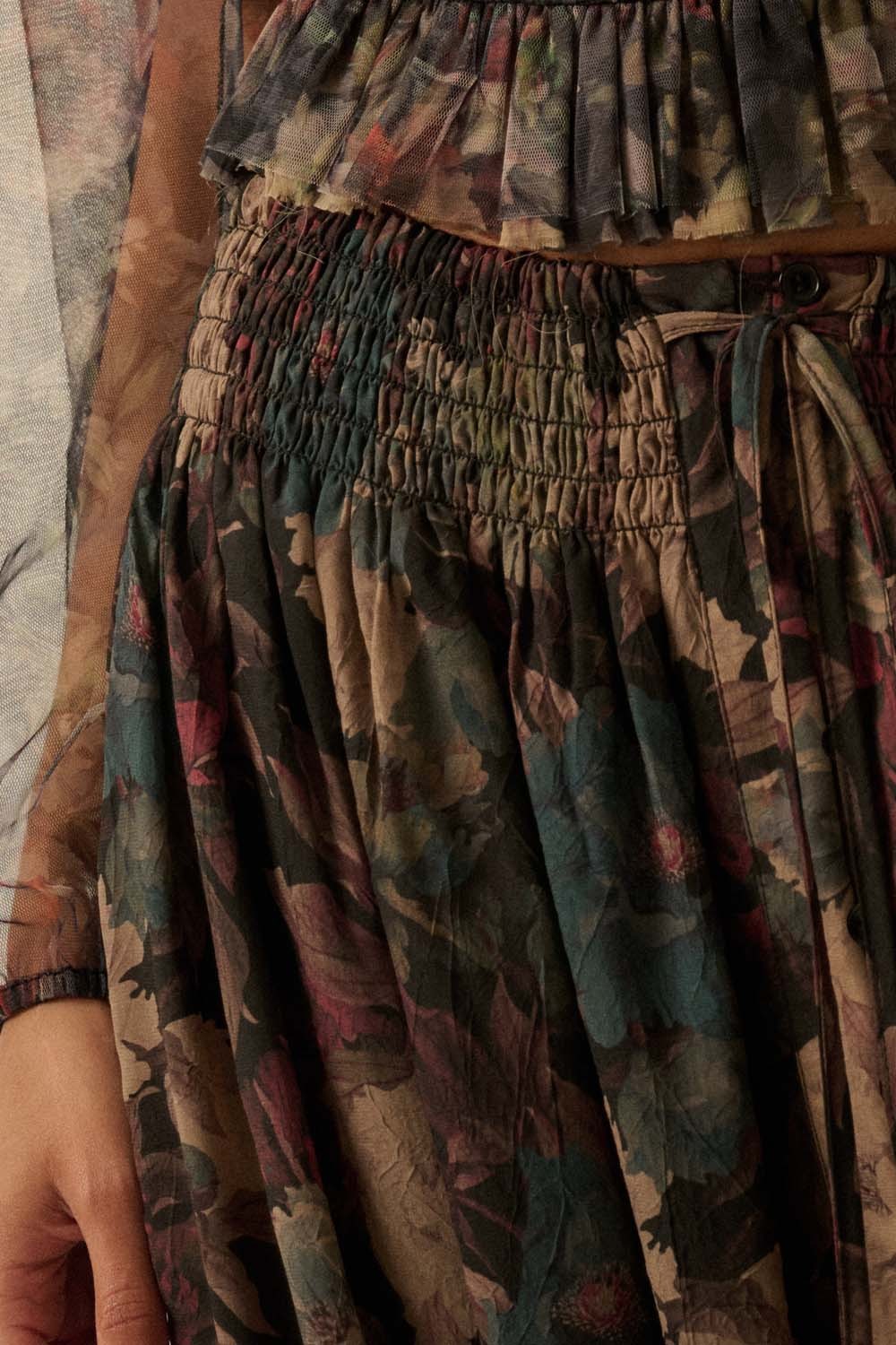 Lane Floral Maxi Skirt