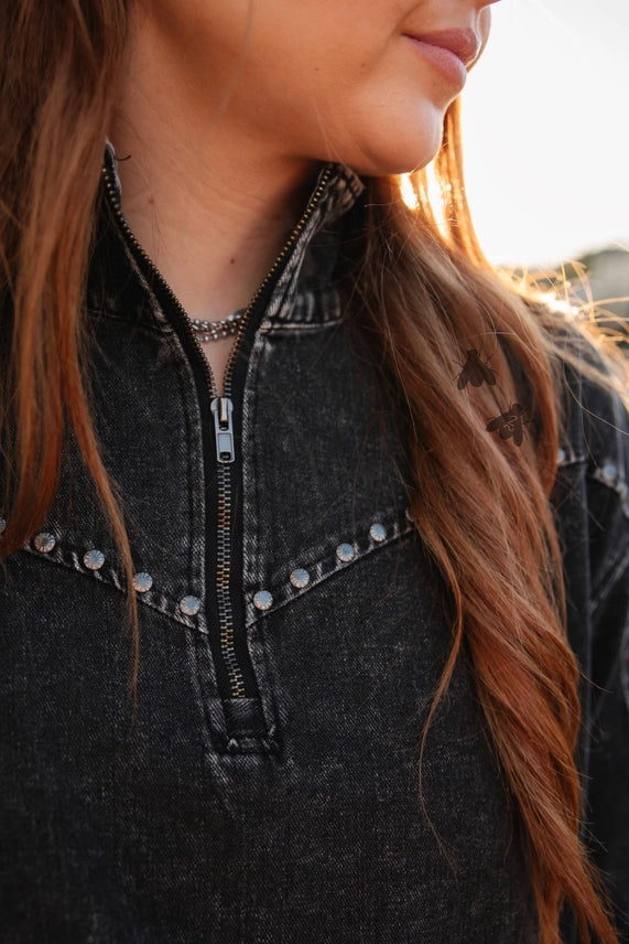 Camden Studded Sweatshirt