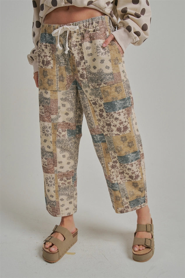 Dawn Boho Patchwork Pants