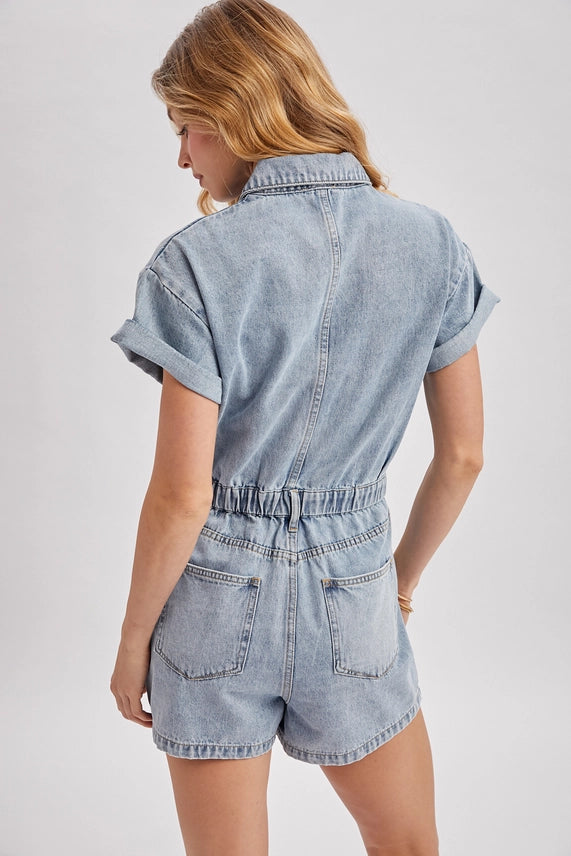 Kori Denim Romper