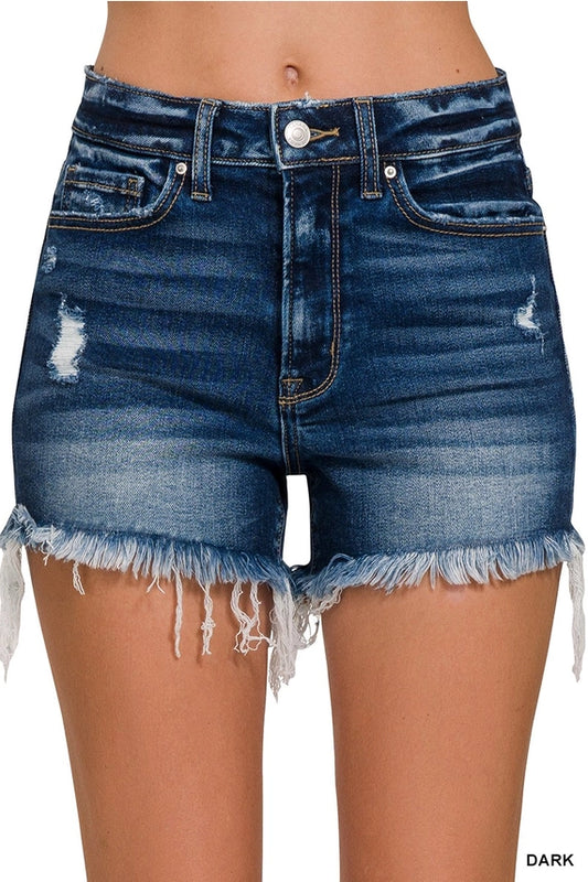 April Denim Shorts