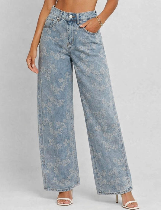 Maggie Floral Jeans