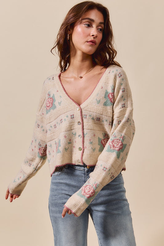 Sierra Floral Cardigan