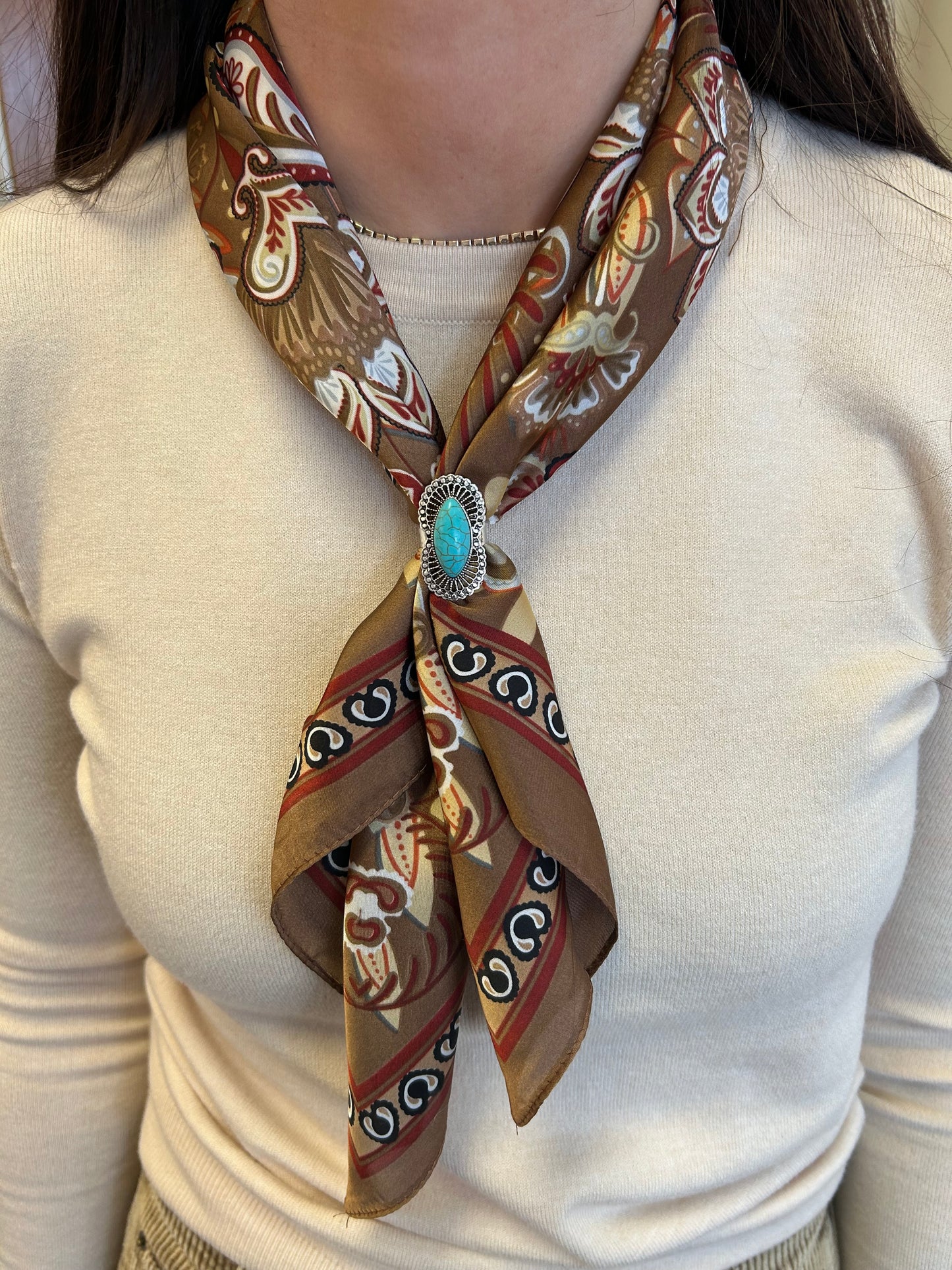 Paisley Wild Rag Scarf
