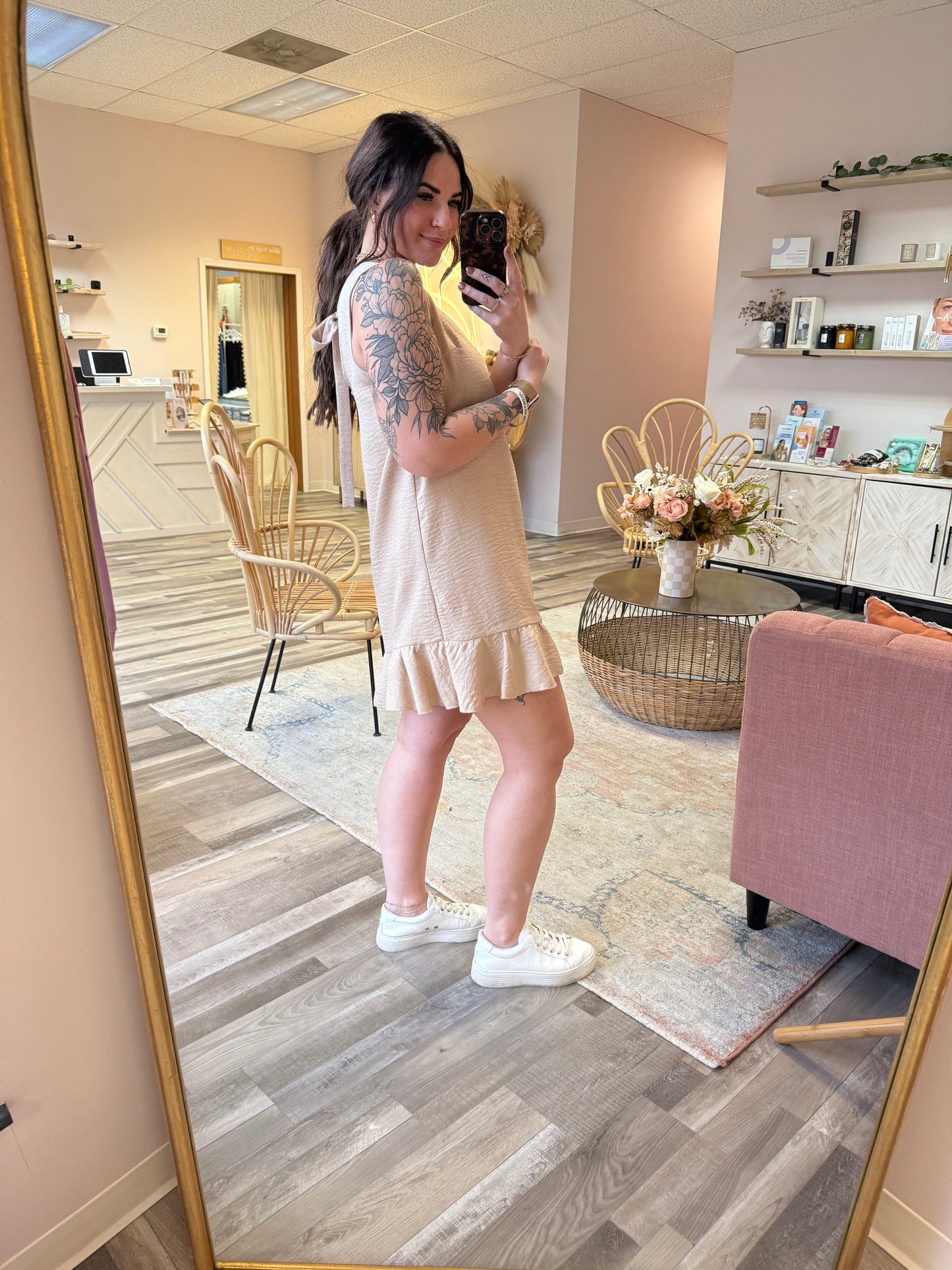 Melanie Linen Dress