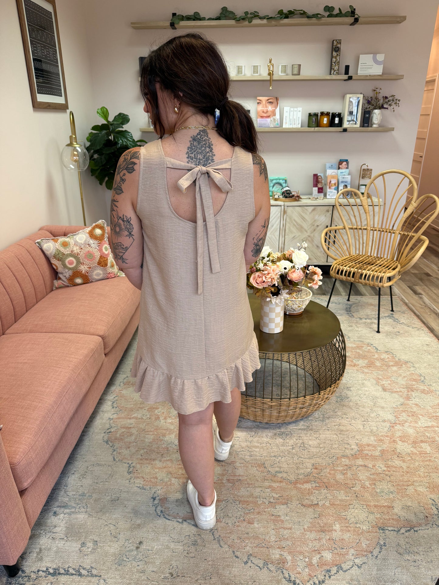 Melanie Linen Dress