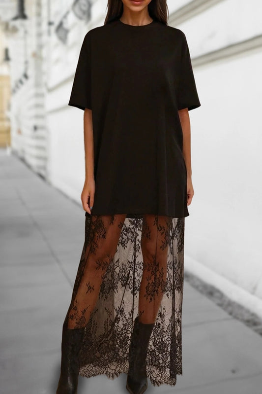 Callie Layered Lace Dress
