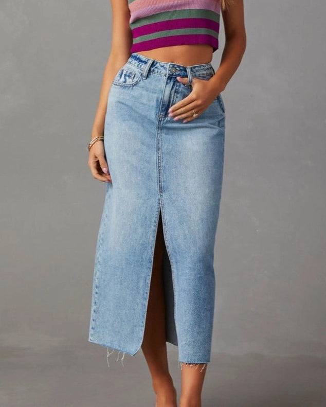 Malia Denim Skirt