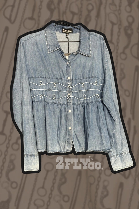 Maddie Denim Shirt