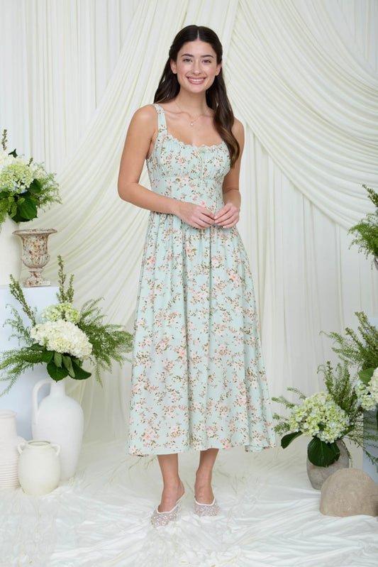 Serenity Midi Corset Dress