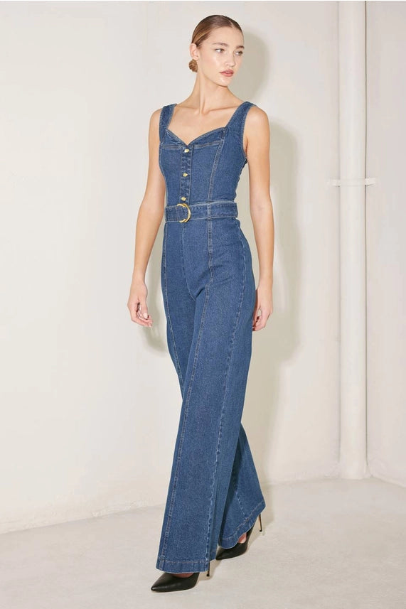 Mallory Denim Jumpsuit