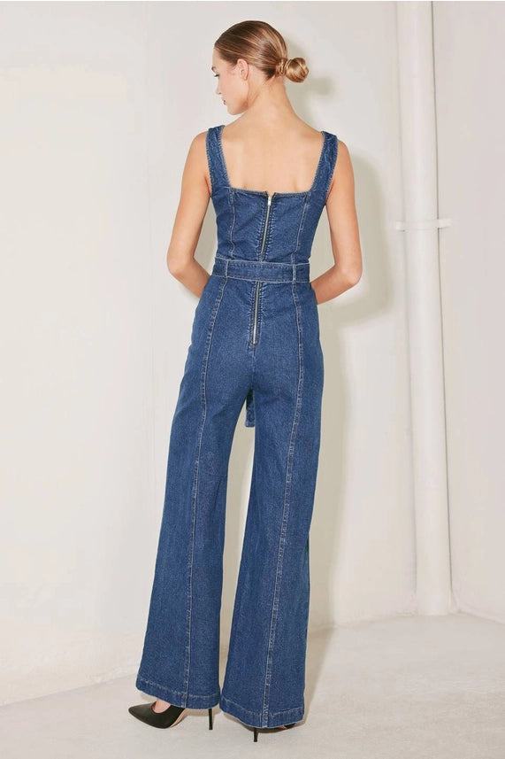 Mallory Denim Jumpsuit