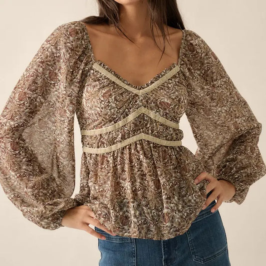 Marjorie Boho Top