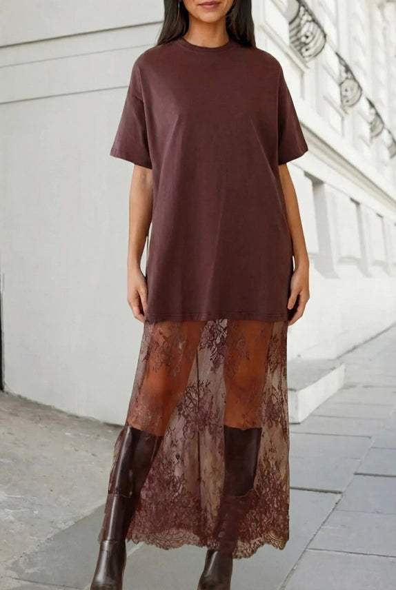 Callie Layered Lace Dress