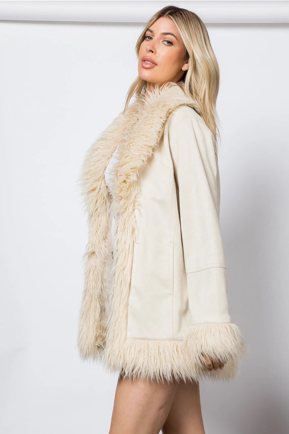 Pearl Fur Coat