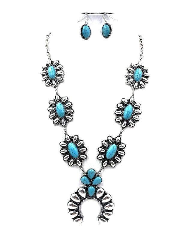 Squash Blossom Necklace Set