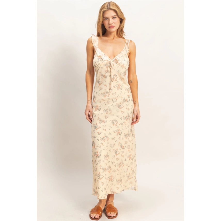 Leighlah Floral Midi Dress