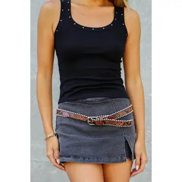 Kristi Studded Tank