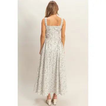 Grace Floral Midi Dress
