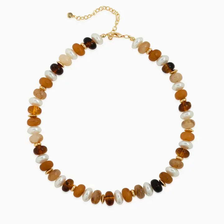 Multi Color Beaded Necklace
