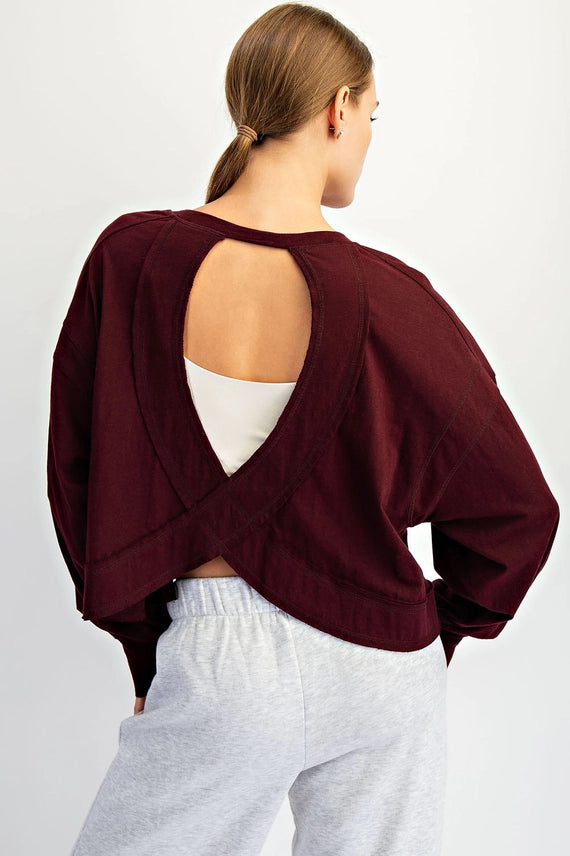 Millie Open Back Top