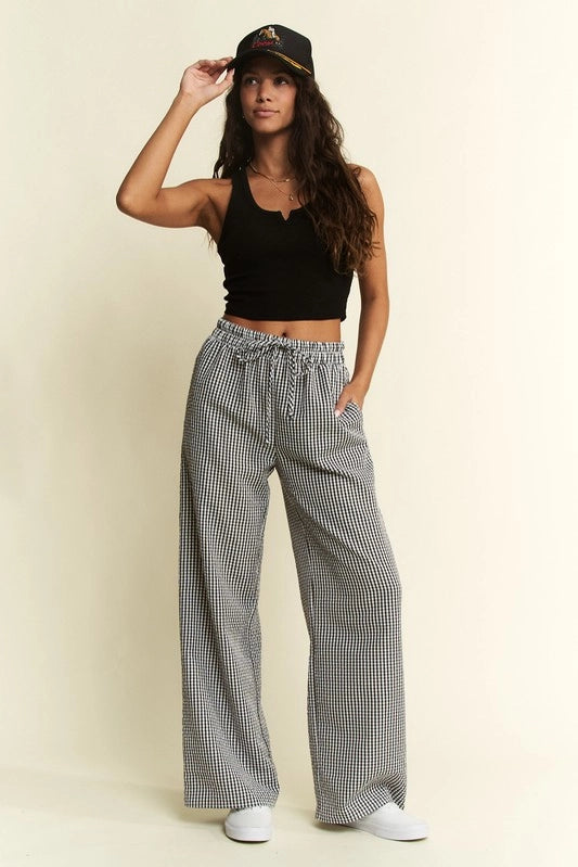 Amber Gingham Boxer Pants