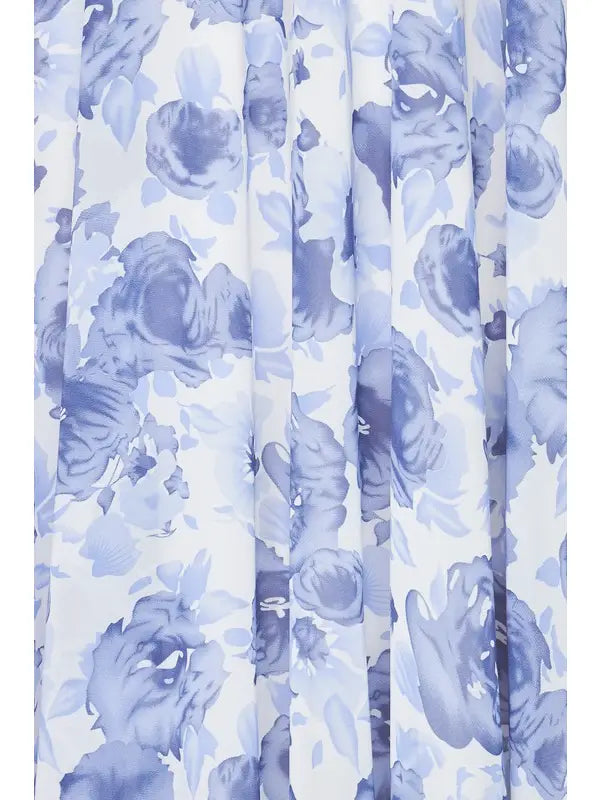 Irene Floral Chiffon Maxi Skirt