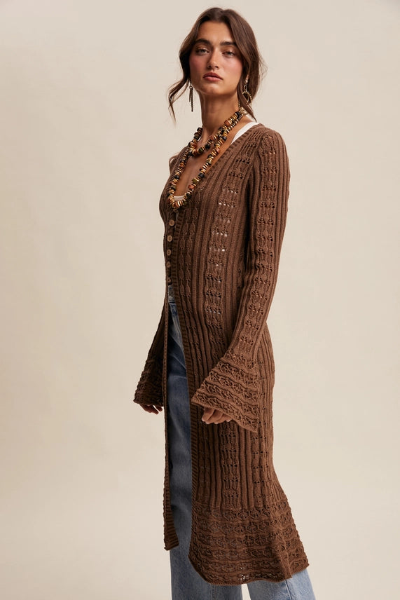 Eden Longline Cardigan