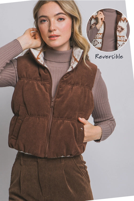 Aubrey Reversable Vest