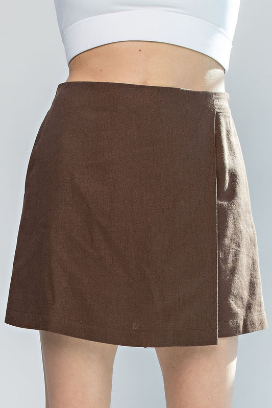 Savanna Linen Skort