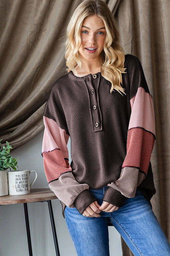 Ember Colorblock Henley