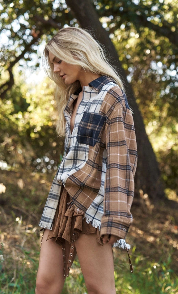 Morgan Plaid Shirt