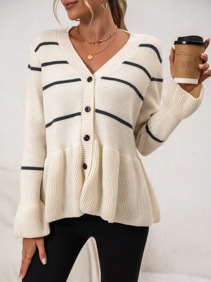 Dixie Stripe Cardigan