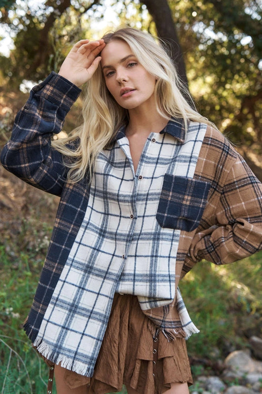 Morgan Plaid Shirt