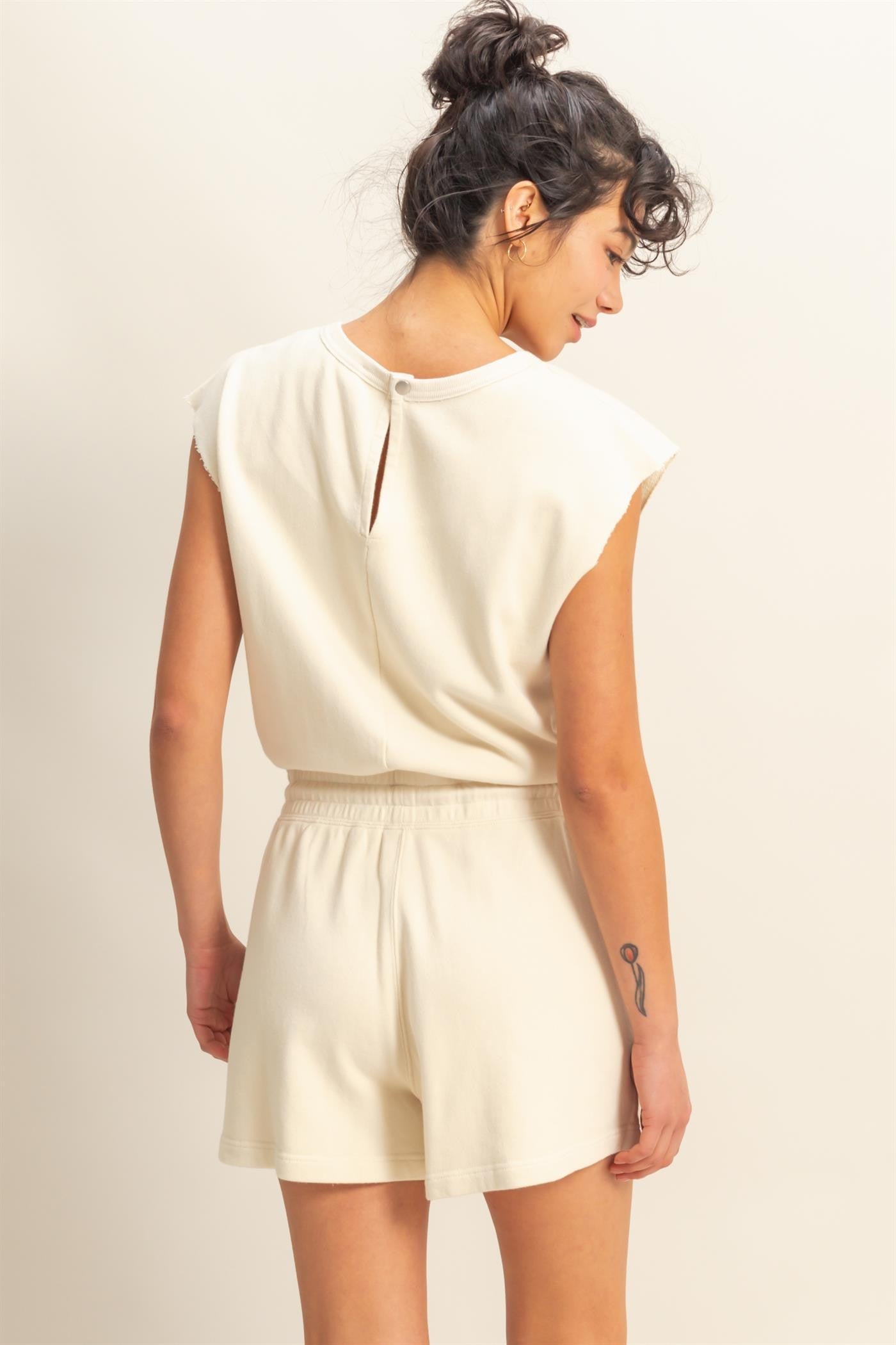 Lindsey Sleeveless Romper
