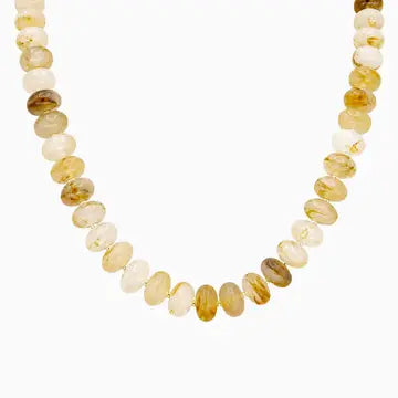 Autumn Marble Bead Necklace