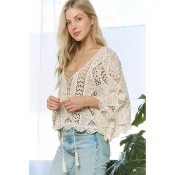 Laurel Crochet Top