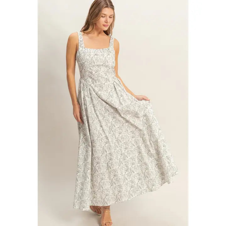 Grace Floral Midi Dress