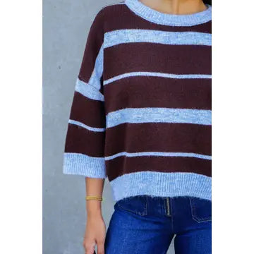 Nikki Striped Sweater