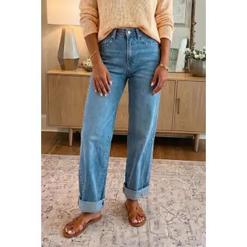 Marlowe Studded Jeans