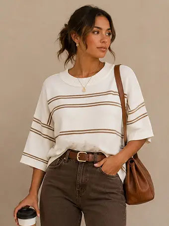 Maddy Striped Sweater